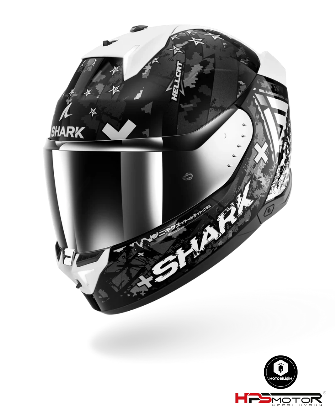 Shark İ3 Hellcat Kapalı Kask Kus
