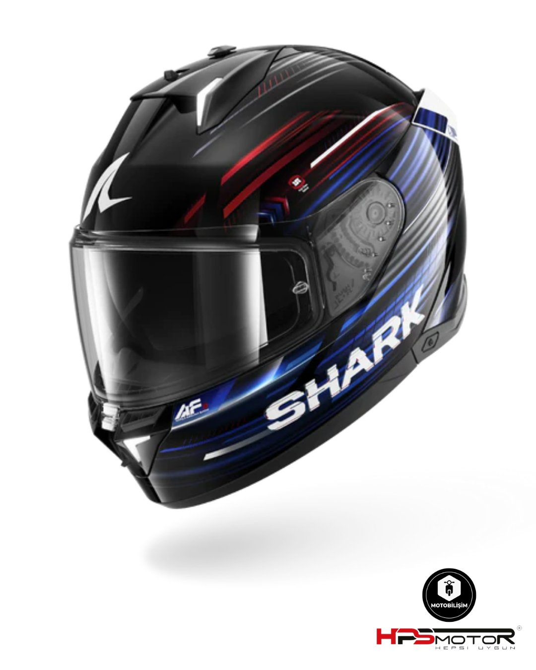Shark Skwal İ3 Lıght-Blur Kapalı Kask KRB