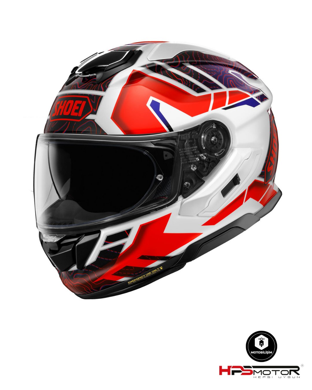 Shoei GT-Air Hike TC-10 Kapalı Kask