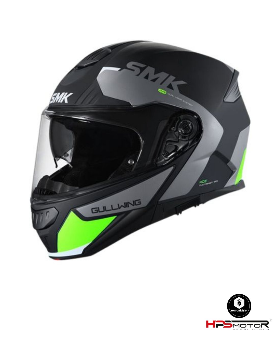 Smk Gullwing Kresto Çene Açılır Kask