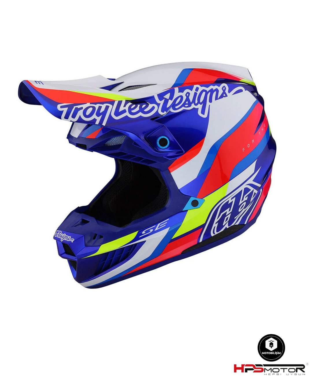 TLD SE5 Composite W/Mips Omega Cross Kask