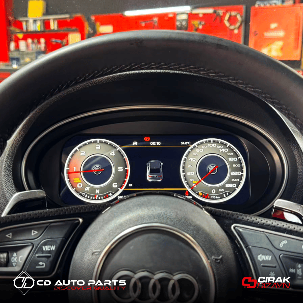 AudiAudi A3 Uyumlu Hayalet Ekranİç Aksesuar