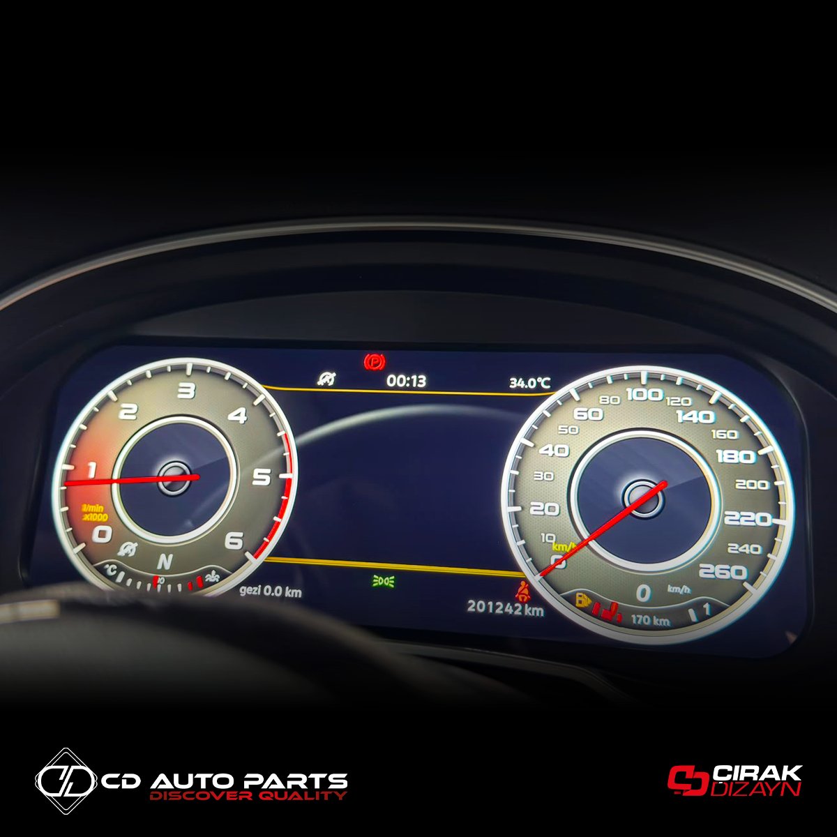 AudiAudi A3 Uyumlu Hayalet Ekranİç Aksesuar