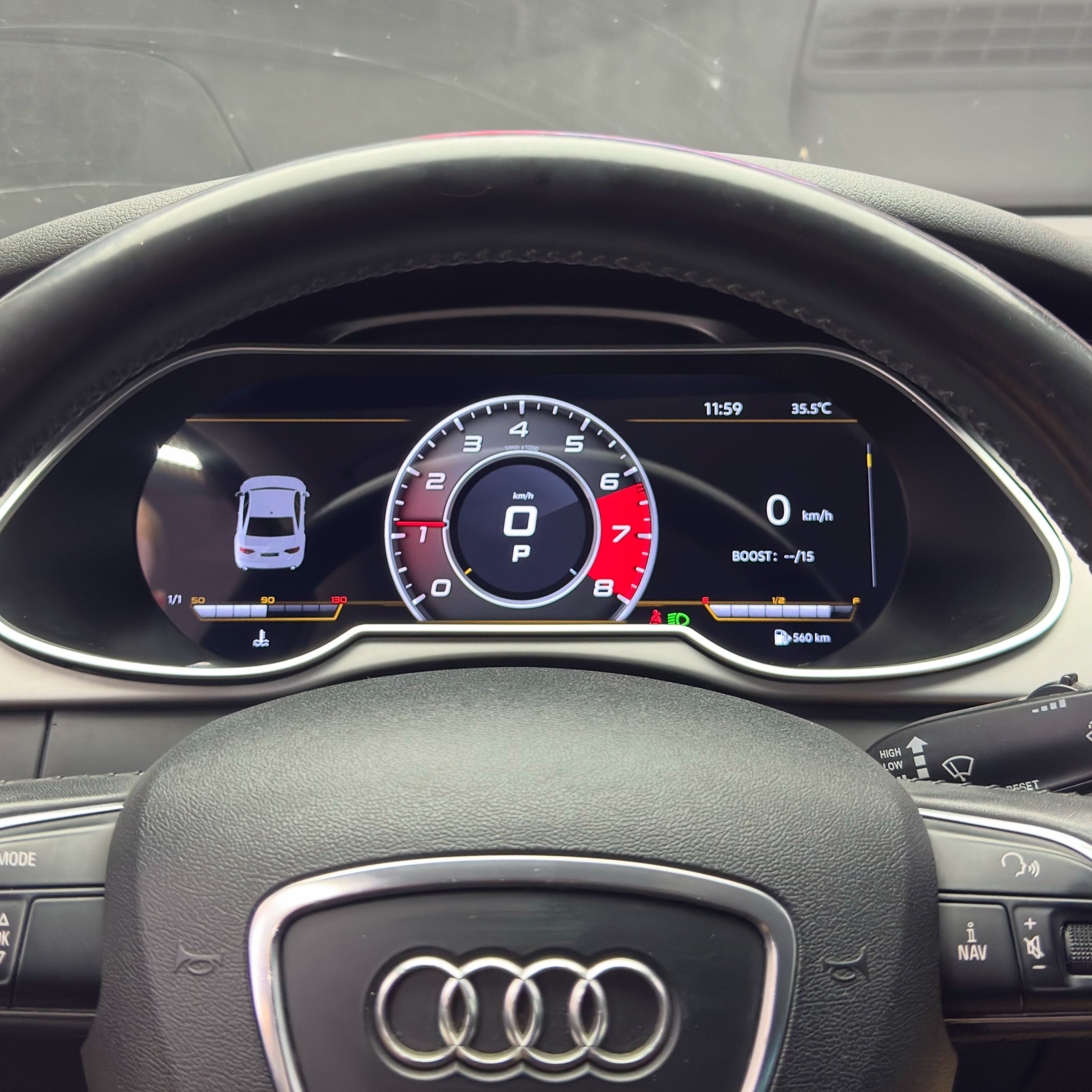AudiAudi A6 Uyumlu Hayalet Ekranİç Aksesuar