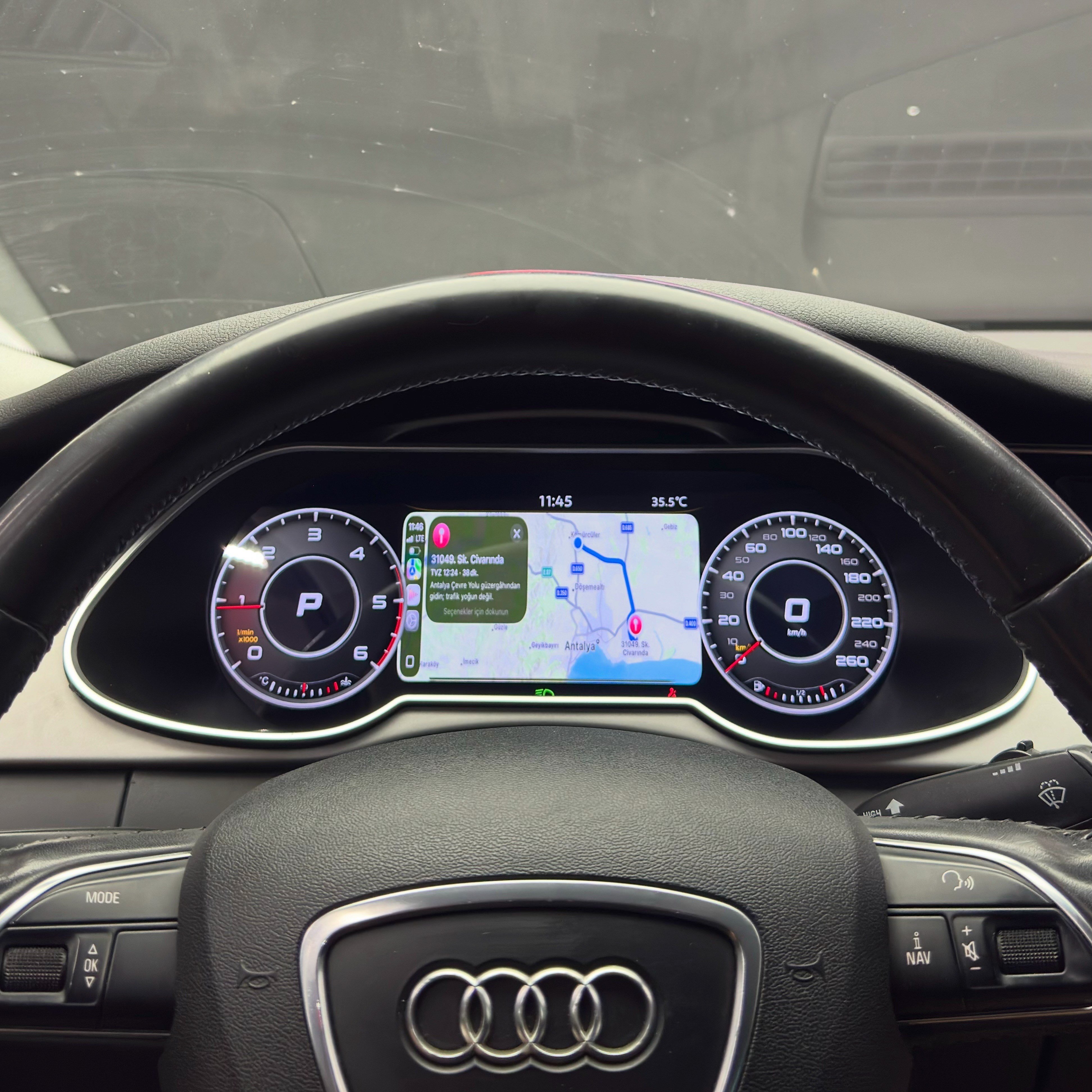 AudiAudi A6 Uyumlu Hayalet Ekranİç Aksesuar