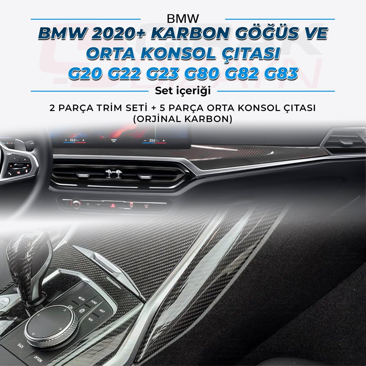 BMWBMW G20-G22-G23-G80-G82-G83 Uyumlu Trim SetiG20