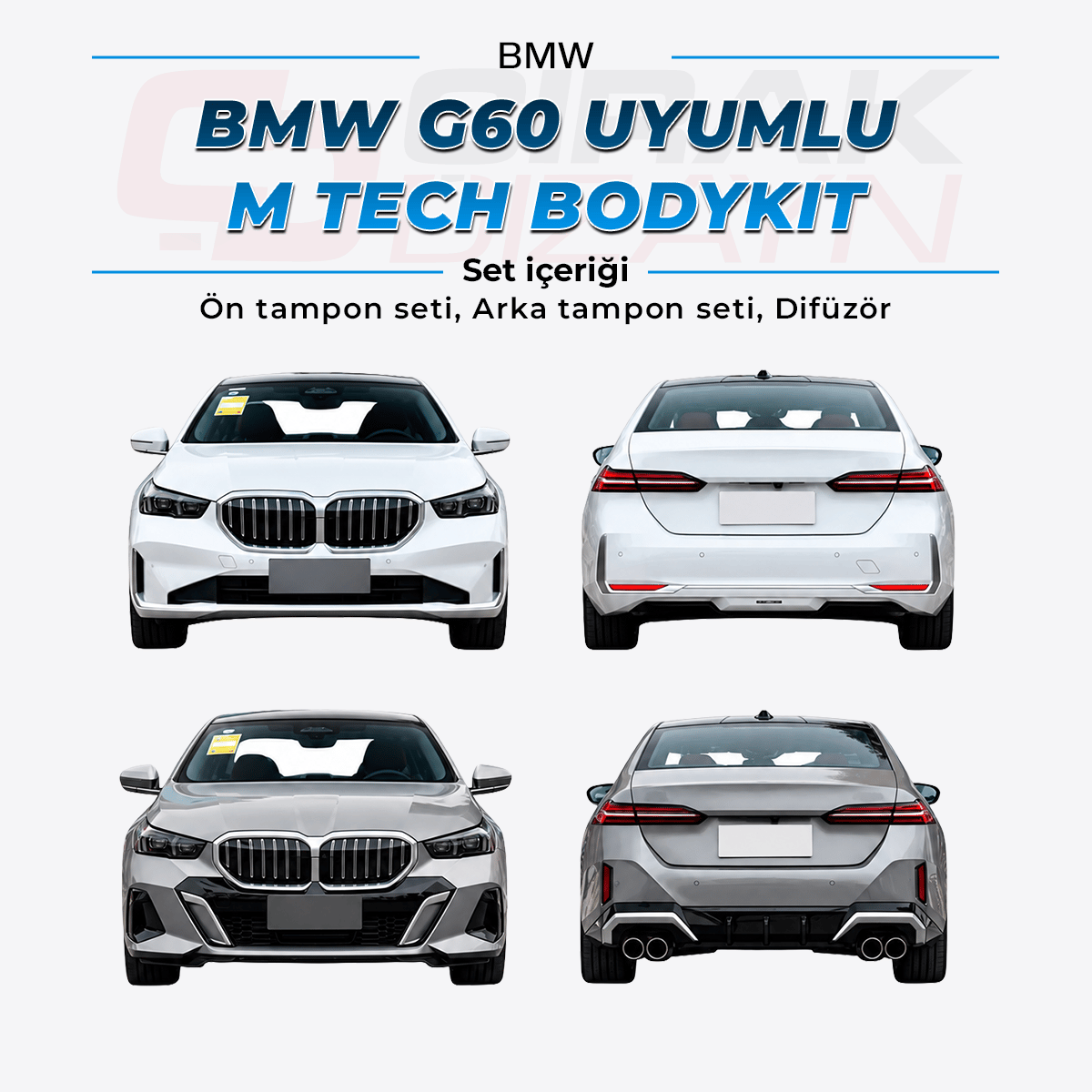 BMWBMW G60 Uyumlu M Tech Body Kit SetiG60