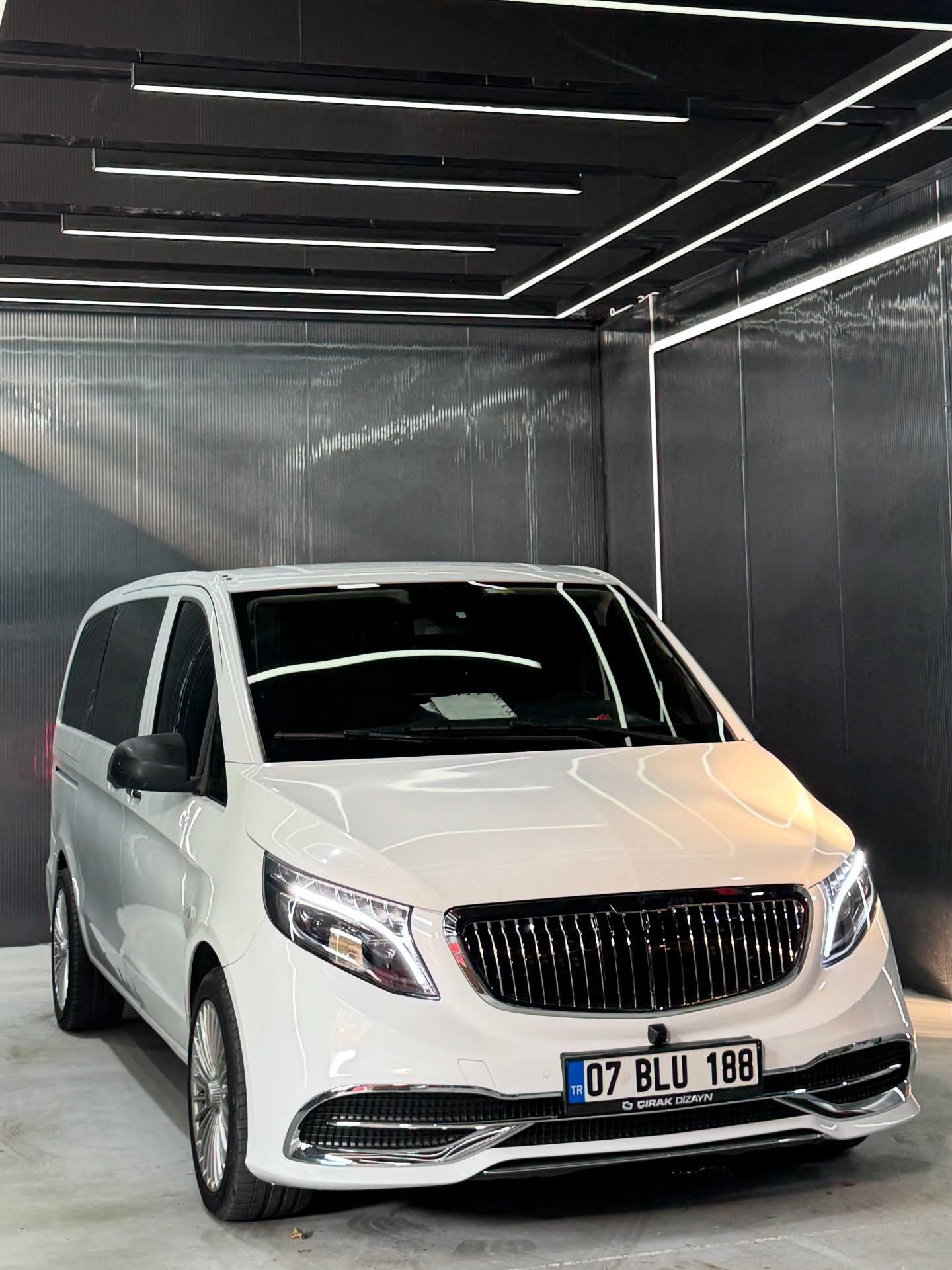 Mercedes W447 Vito Uyumlu Maybach Bodykit - BOYALI  - Siyah dışındaki renkler araç renk koduna göre boyatılıp gönderilir
