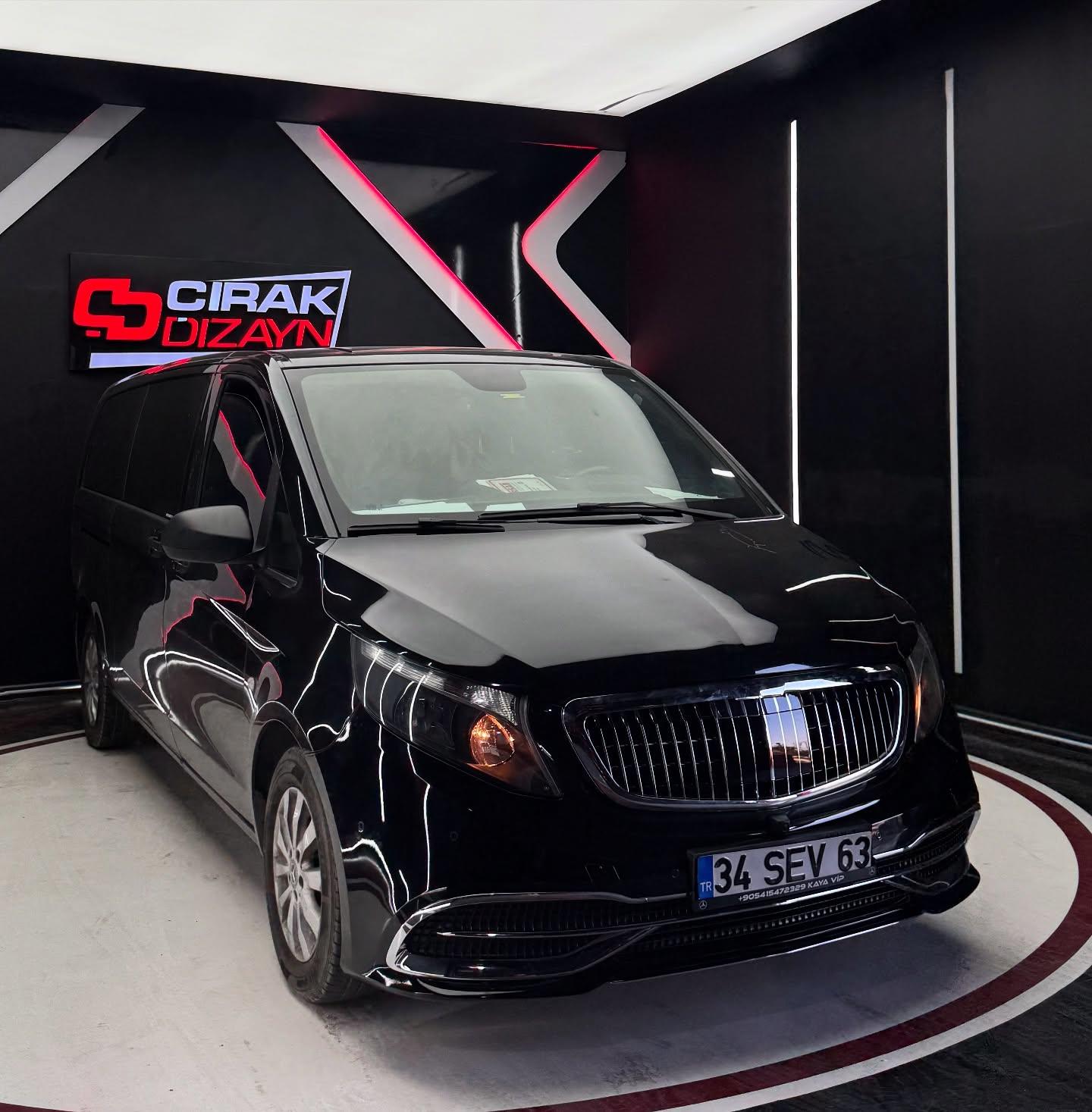 Mercedes W447 Vito Uyumlu Maybach Bodykit - BOYALI  - Siyah dışındaki renkler araç renk koduna göre boyatılıp gönderilir