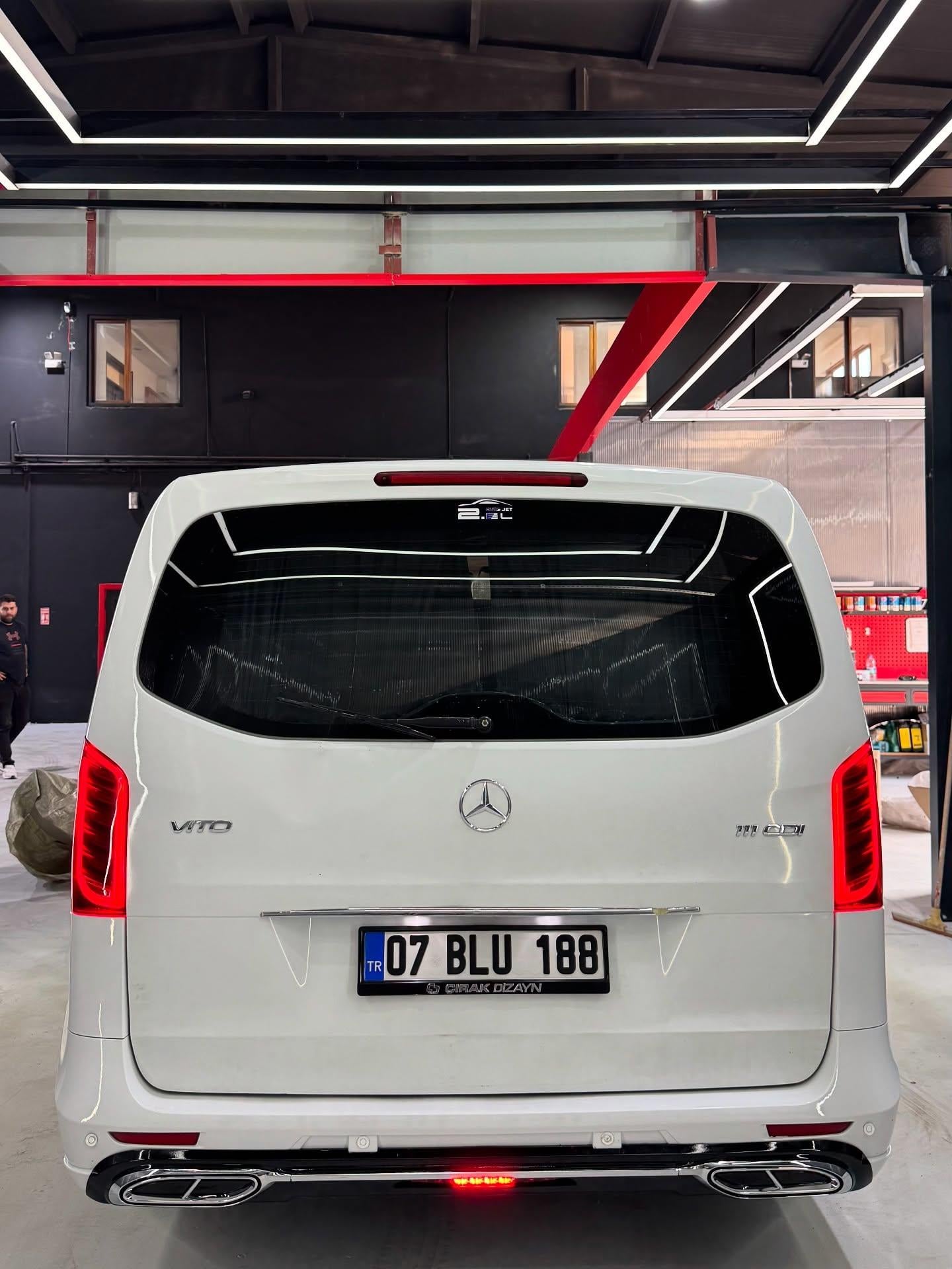 Mercedes W447 Vito Uyumlu Maybach Bodykit - BOYALI  - Siyah dışındaki renkler araç renk koduna göre boyatılıp gönderilir