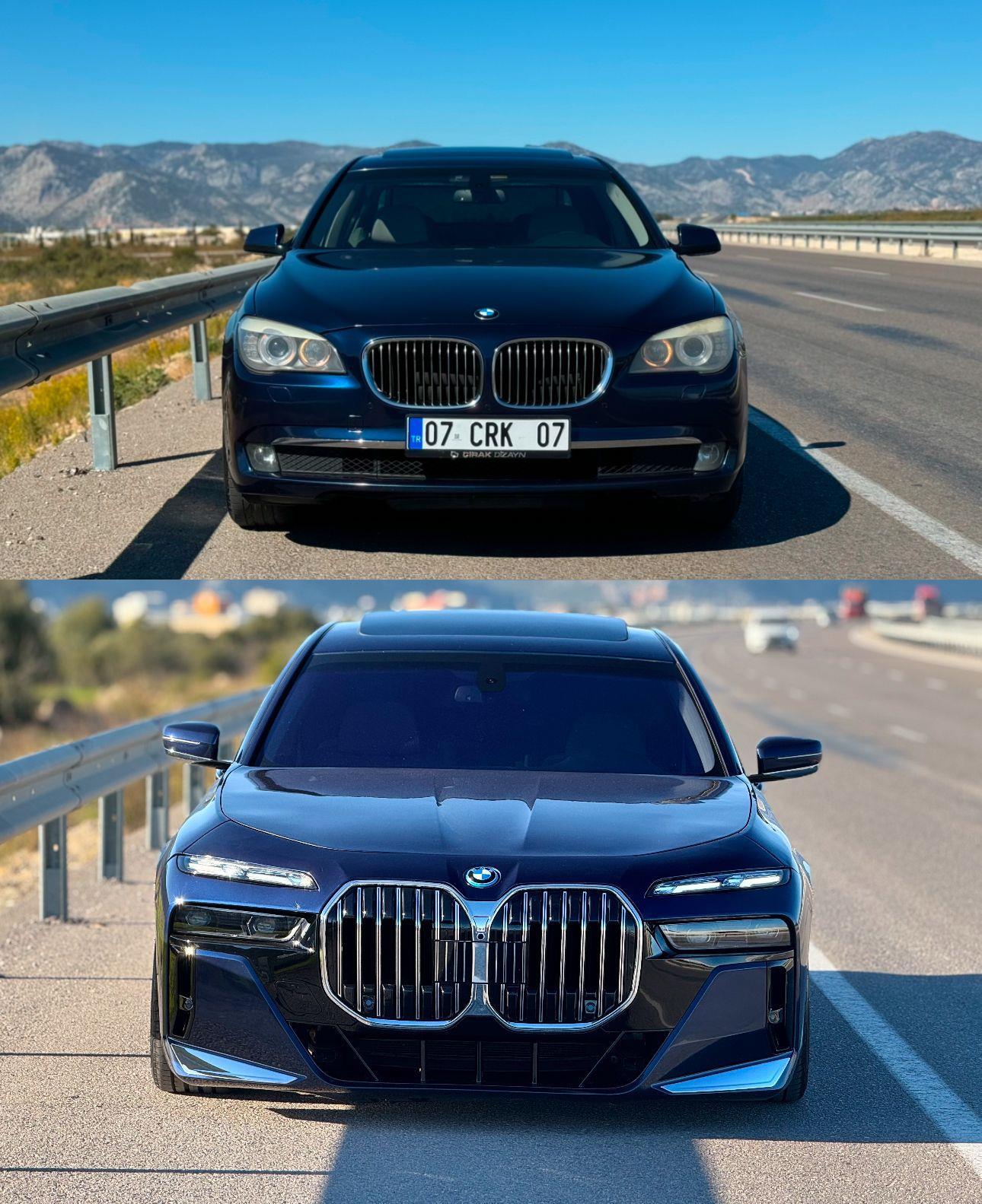 BMW F01 Uyumlu G70 Görünüm Facelift 