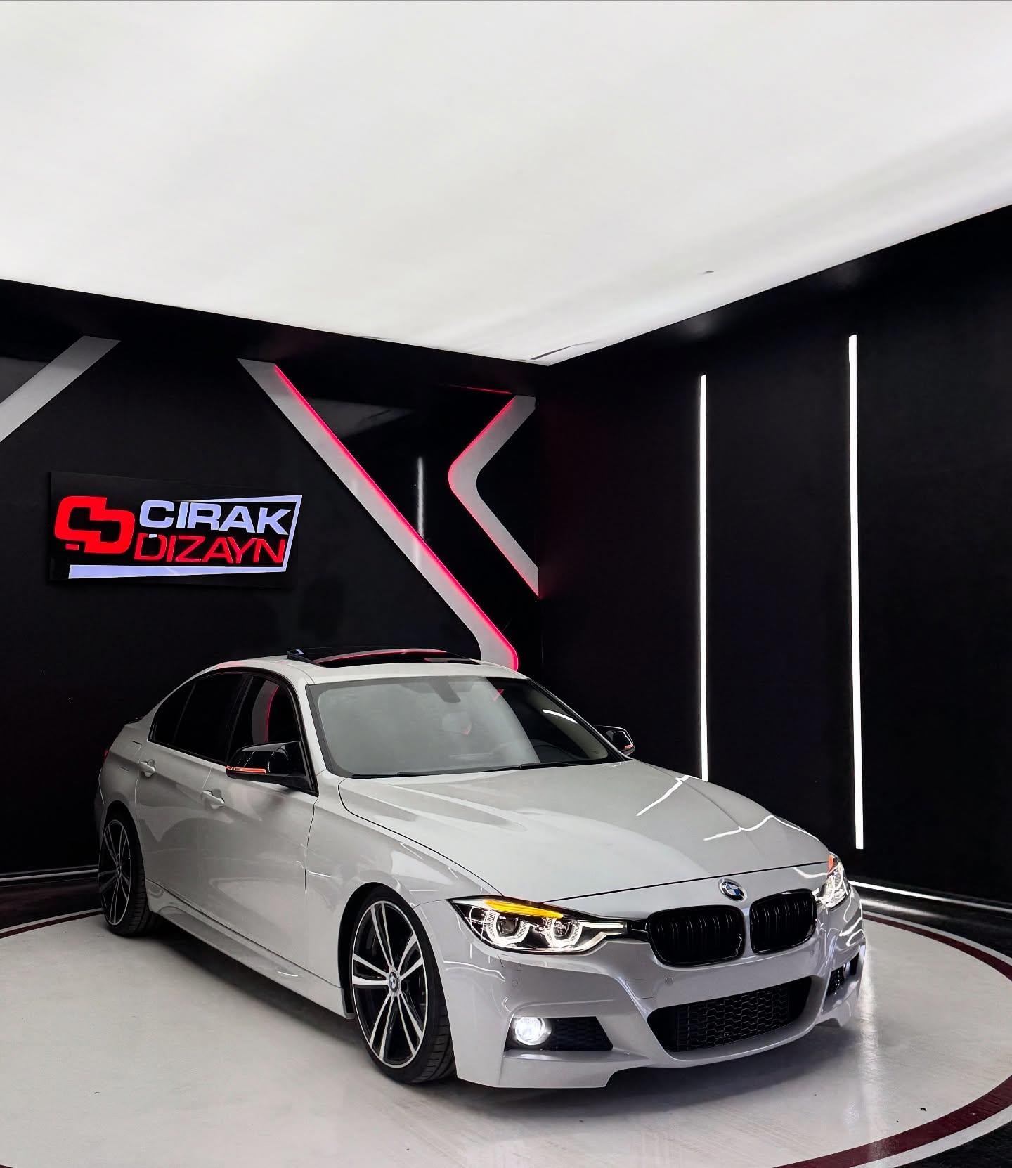 F30 M3 Dizayn Böbrek - PianoBlack