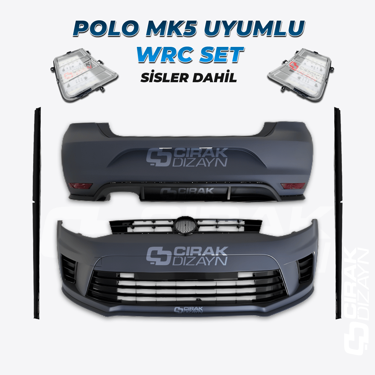 Polo Uyumlu WRC Set | Sisler Dahil