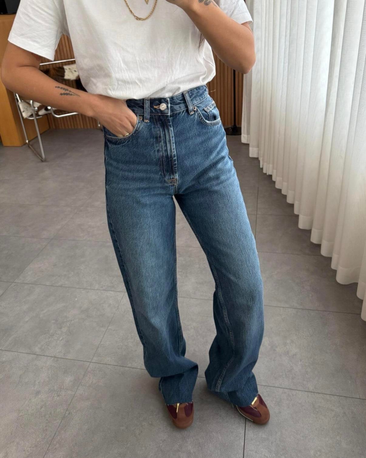 YÜKSEK BEL JEAN