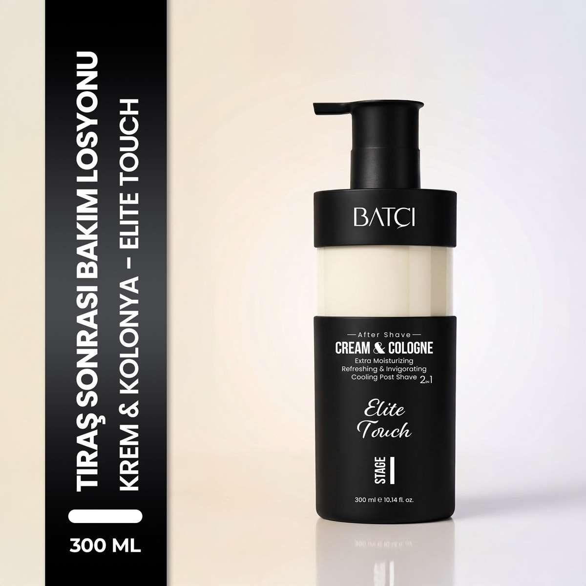 Batçı Krem Kolonya Elite Touch 300 ml