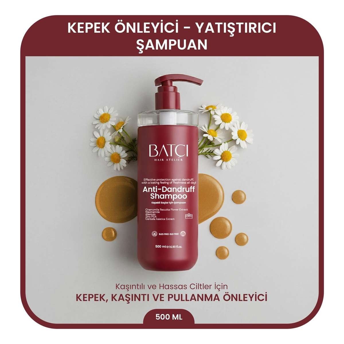 Batçı Şampuan Kepekli Saçlar İçin 500 ml