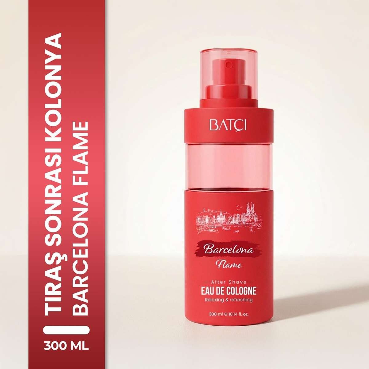 Batçı Tıraş Kolanyası Barcelone 300 ml