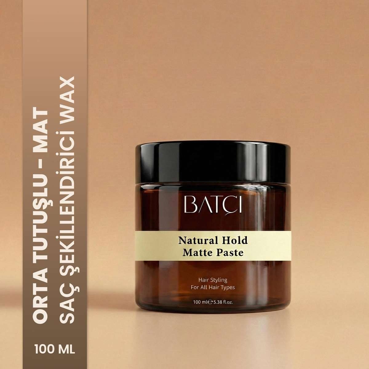Batçı Wax Natural Hold Matte Paste 100 ml