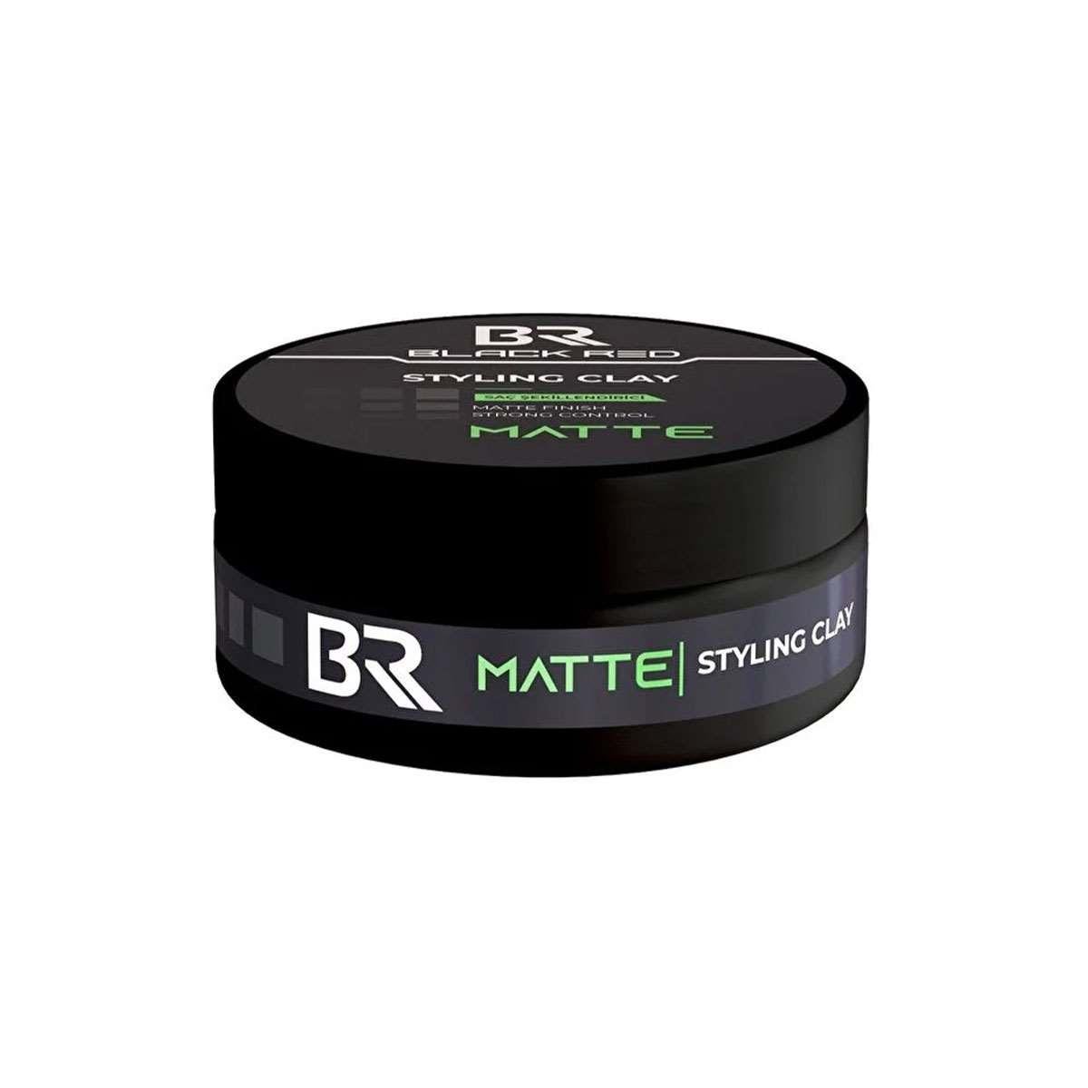 Black Red Wax Styling Clay Matte 120 ml