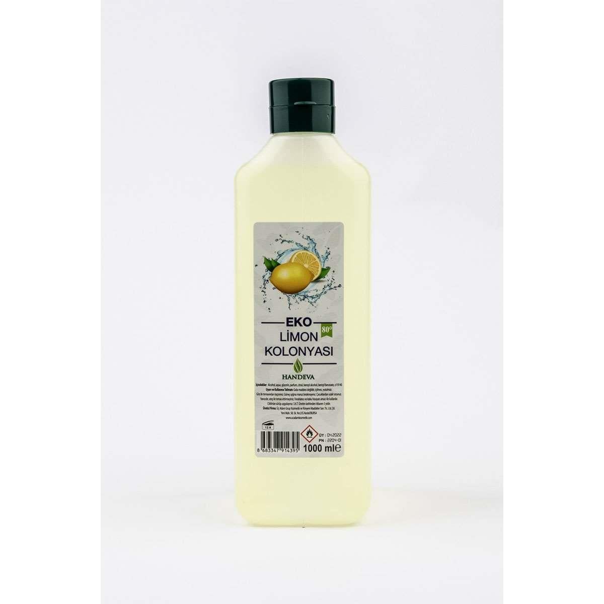 Eko Handeva Limon Kolonyası 80º 1lt