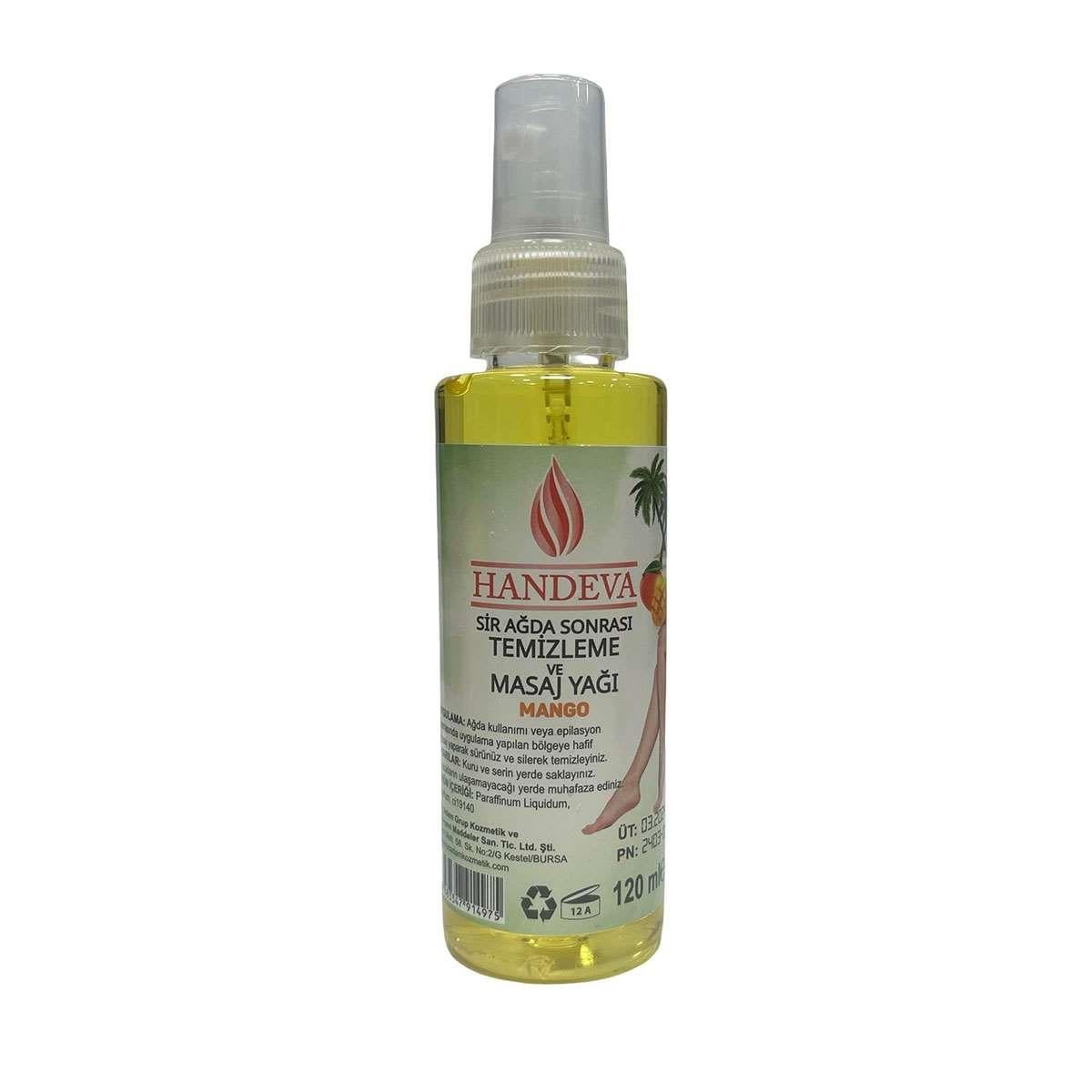Handeva Ağda Temizleme ve Masaj Yağı Mango 120 ml