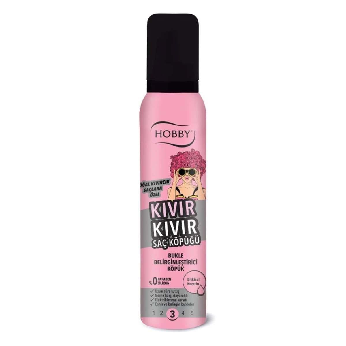 Hobby Saç Köpüğü Kıvır Kıvır 150 ml