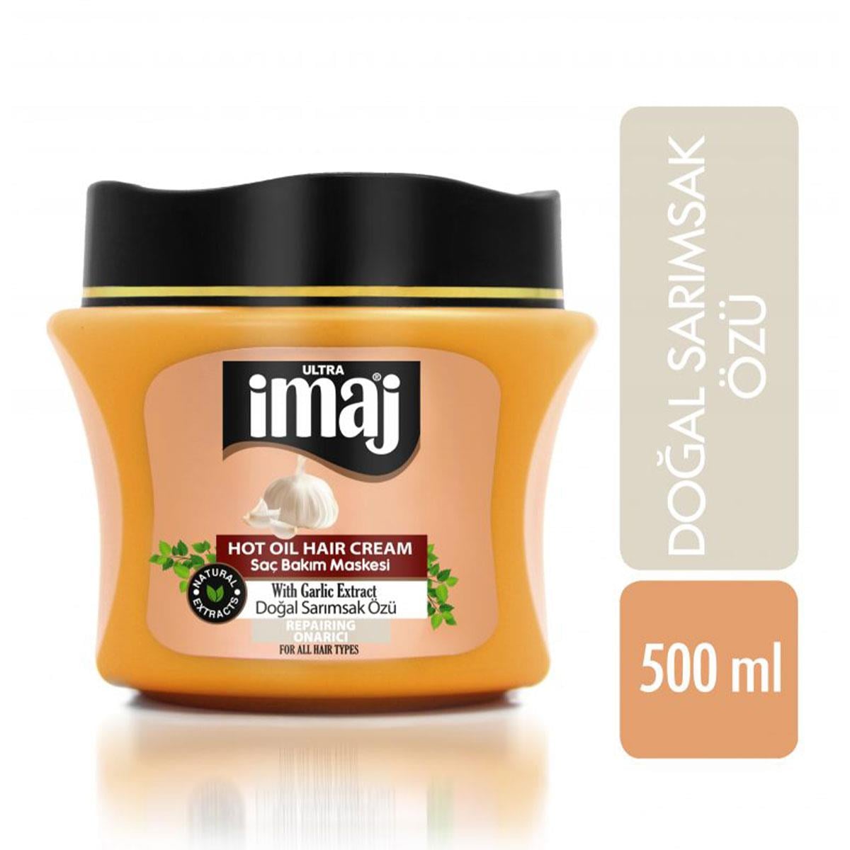 İmaj Saç Maskesi Doğal Sarımsak Özlü 500 ml