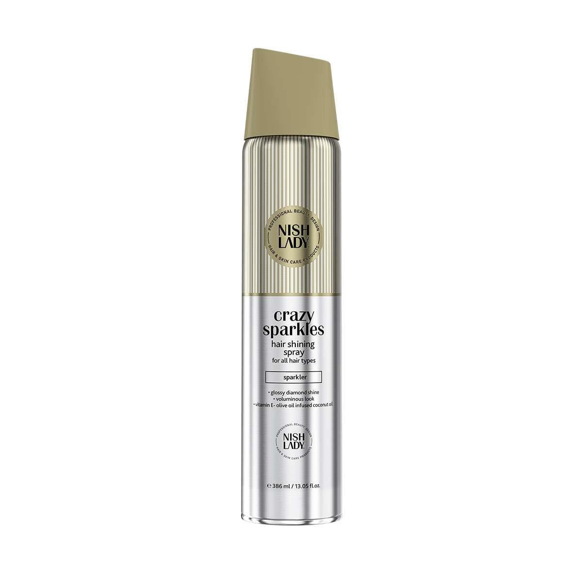 Nish Lady Saç Spreyi Sparkler 386 ml