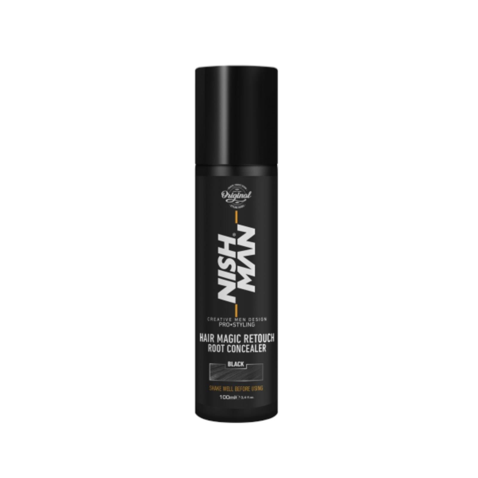 Nish Man Dip Boya Kapatıcı Spreyi 100 ml Siyah