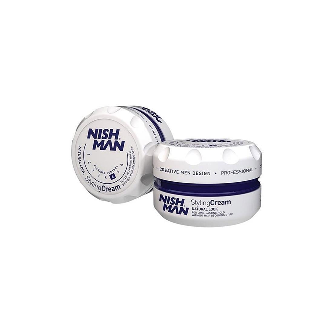 Nish Man Saç Şekillendirici Krem Wax Briyantin 100 ml 