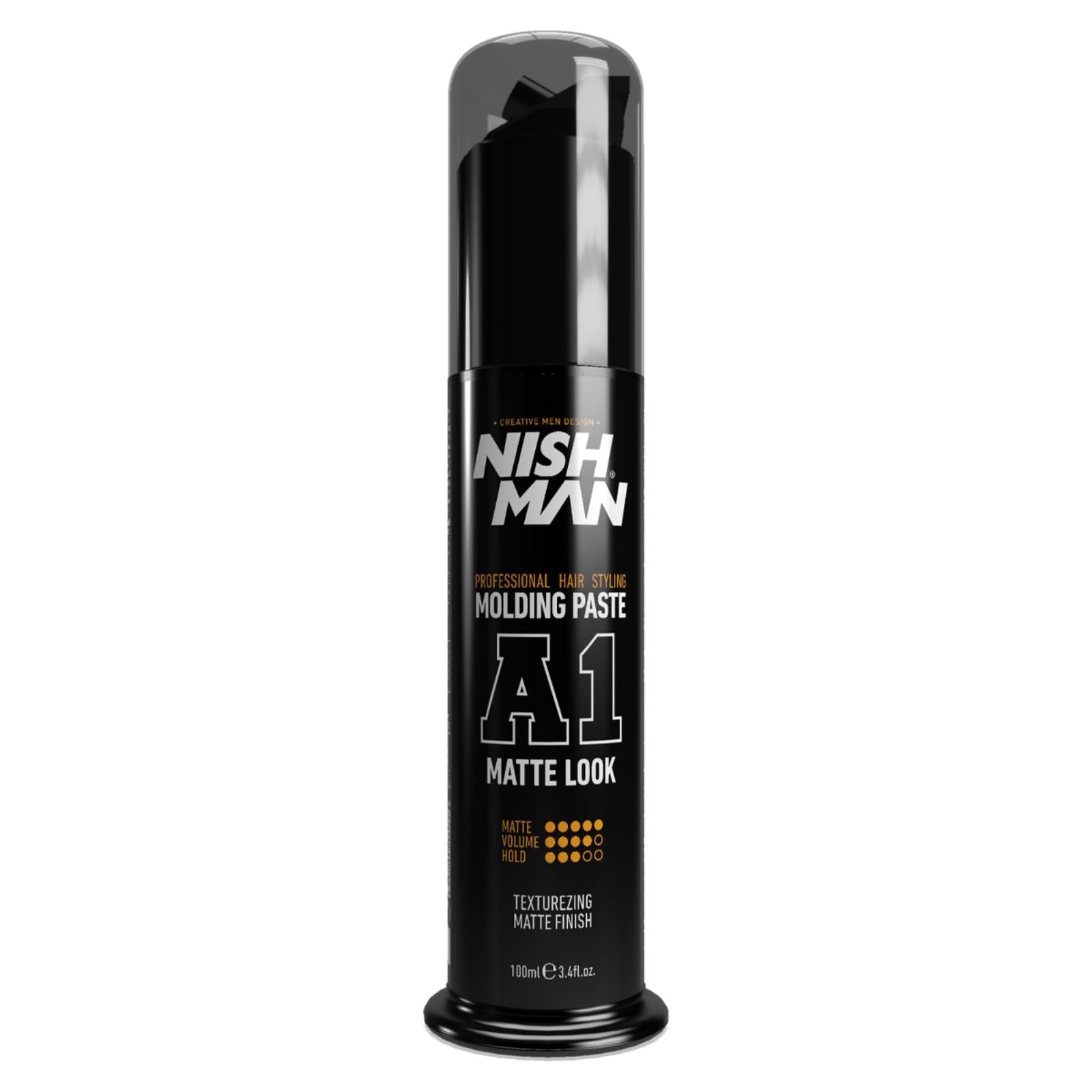 Nish Man Saç Şekillendirici Wax A1 Mat Görünüm 100 ml