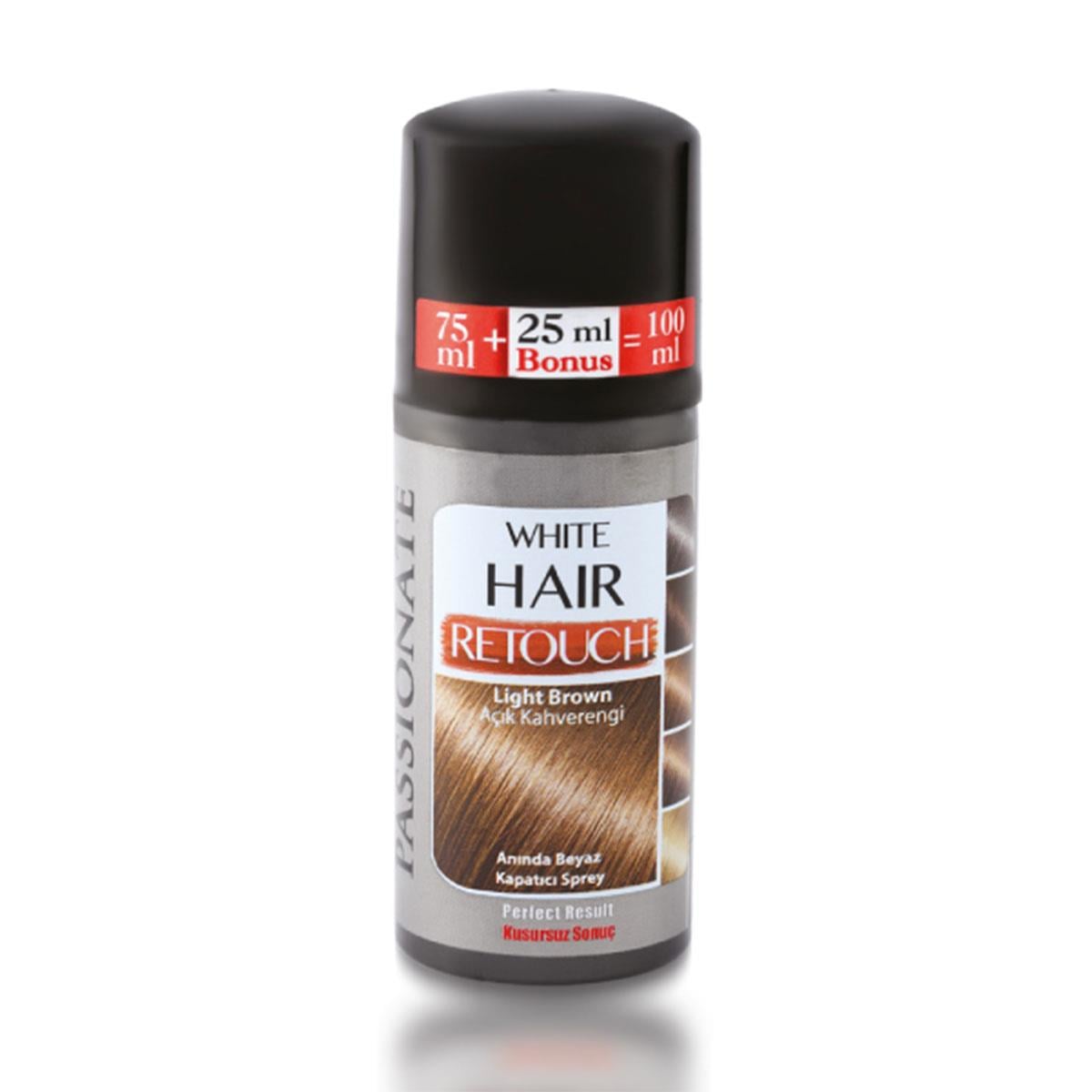 Passionate Beyaz Kapatıcı Dip Boyası Açık Kahverengi 100 ml