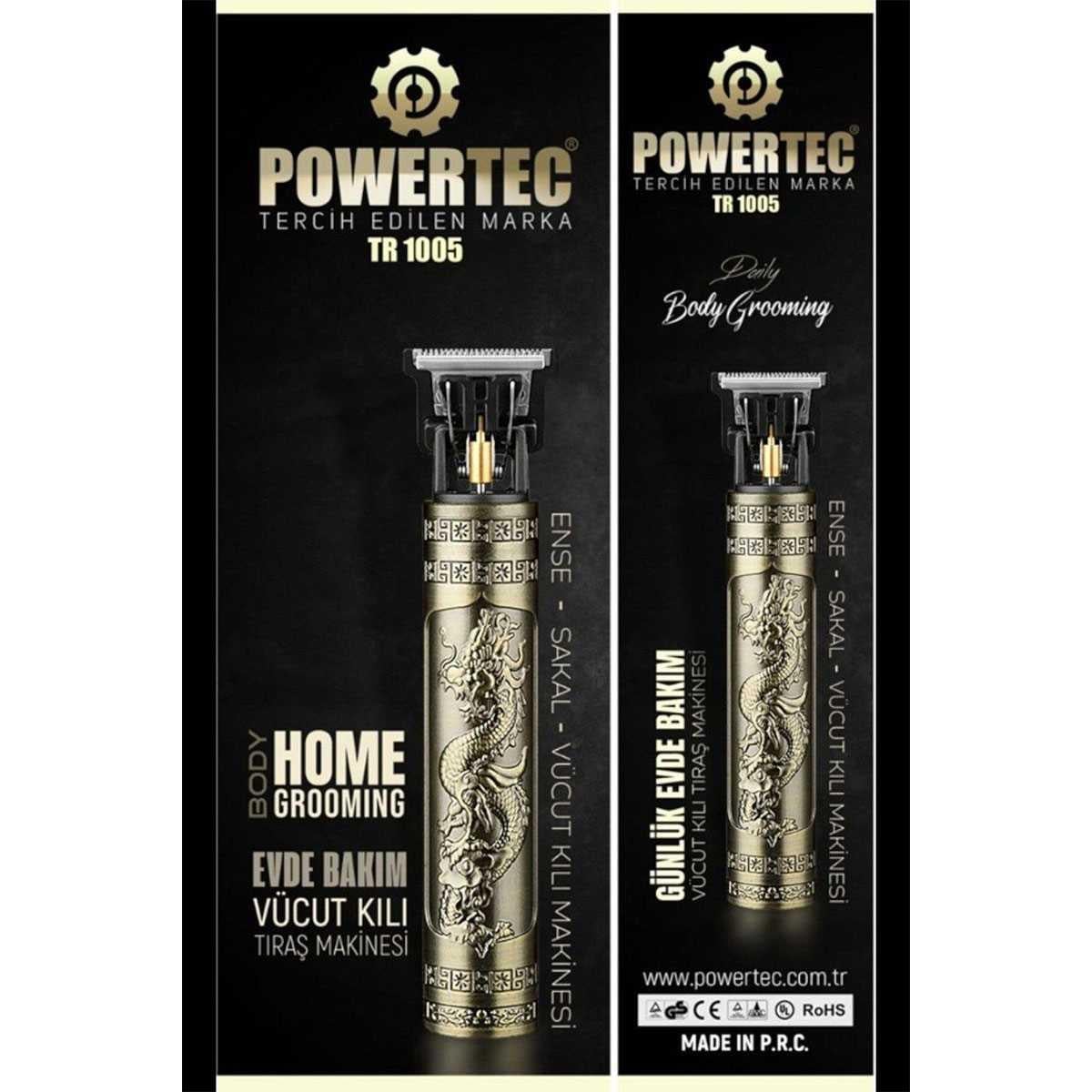 Powertec Ense Sakal Çizim Tıraş Makinesi  Tr 1005