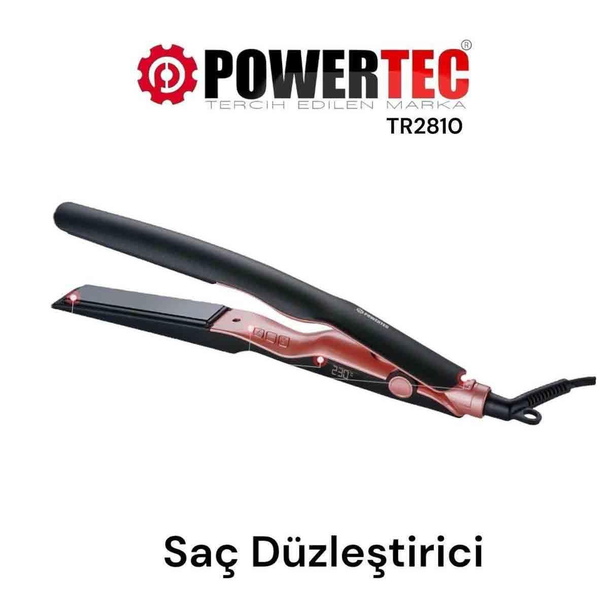 Powertec Saç Düzleştirici Tr 2810