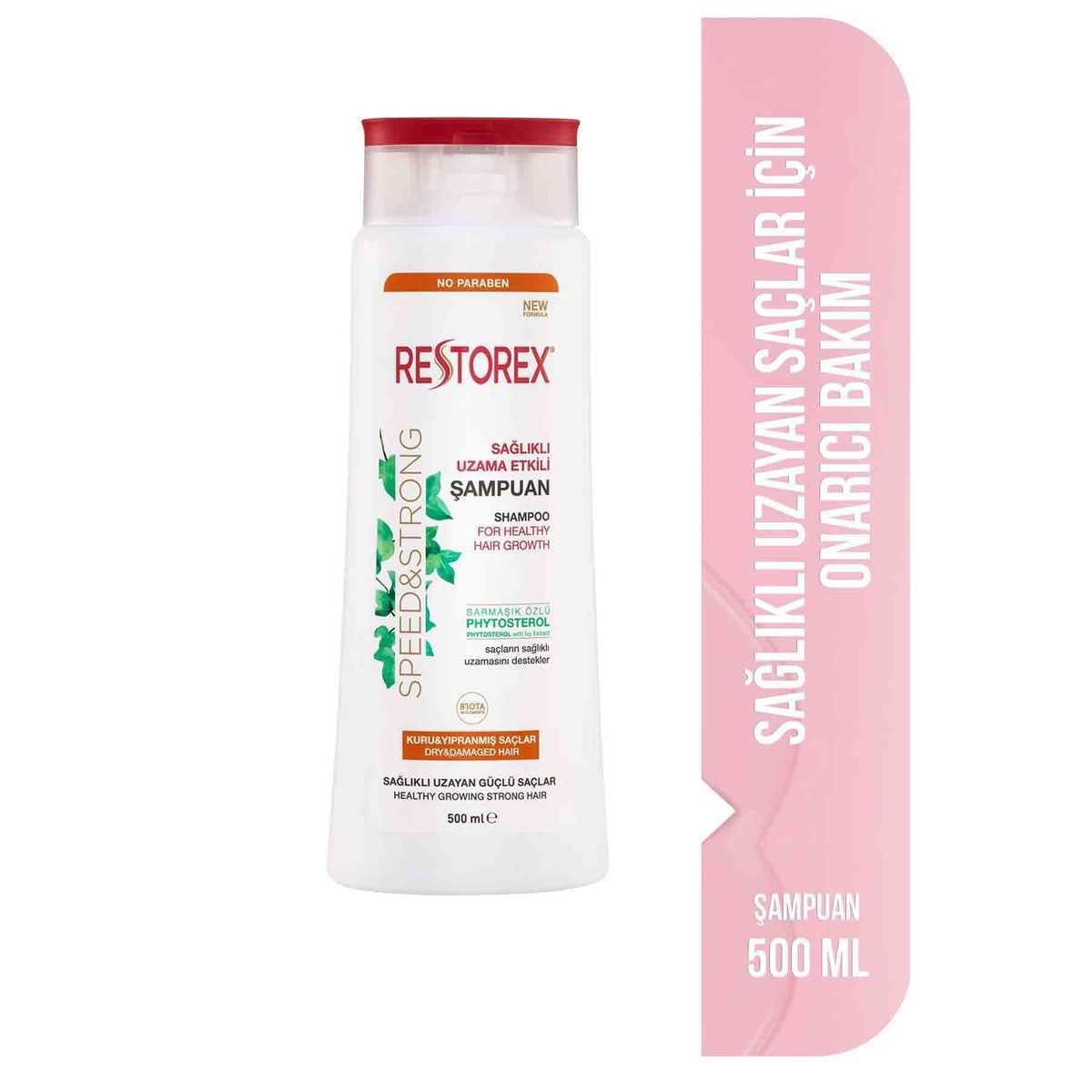 Restorex Şampuan Kuru Yıpranmış Saçlar İçin 500 ml