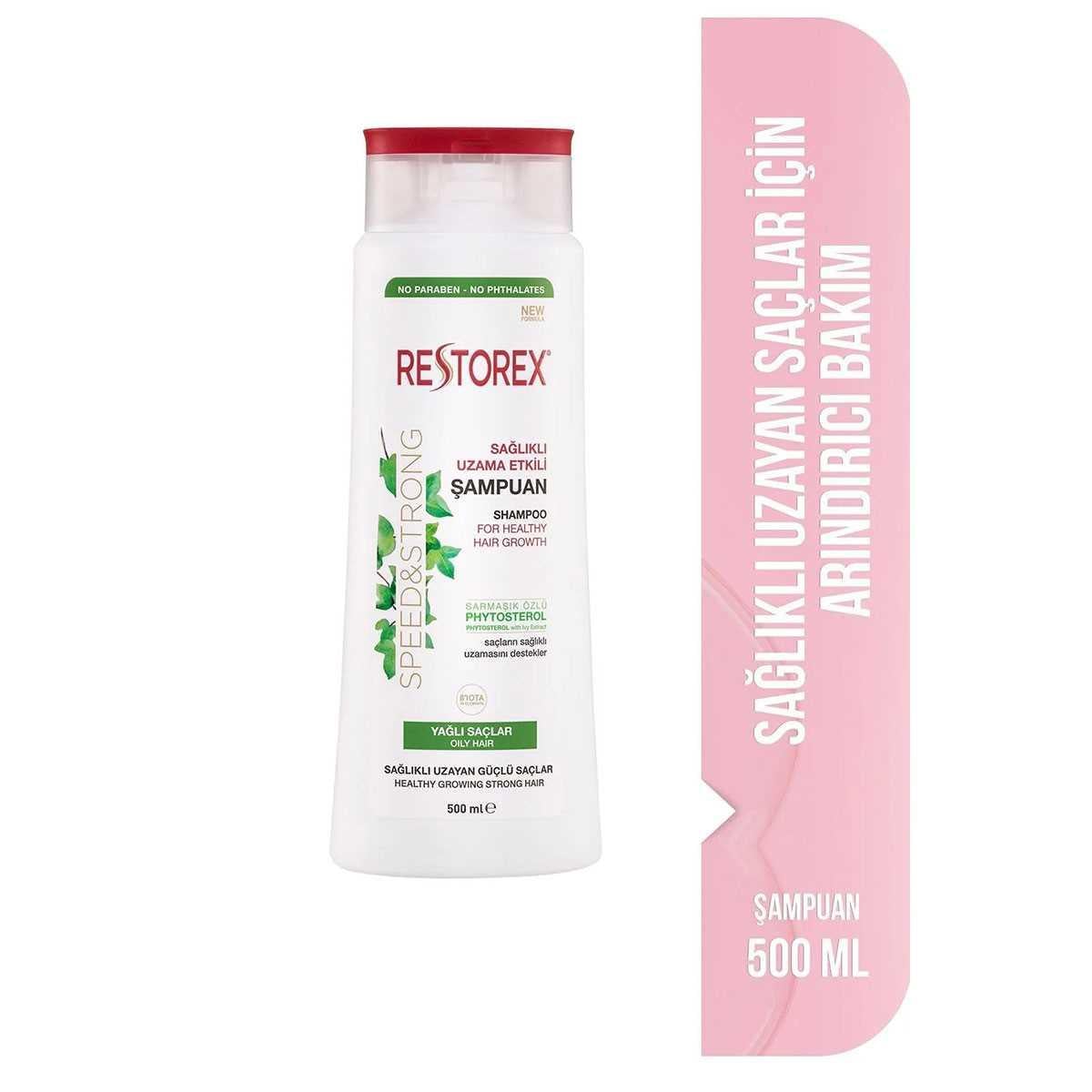 Restorex Şampuan Yağlı Saç 500 ml