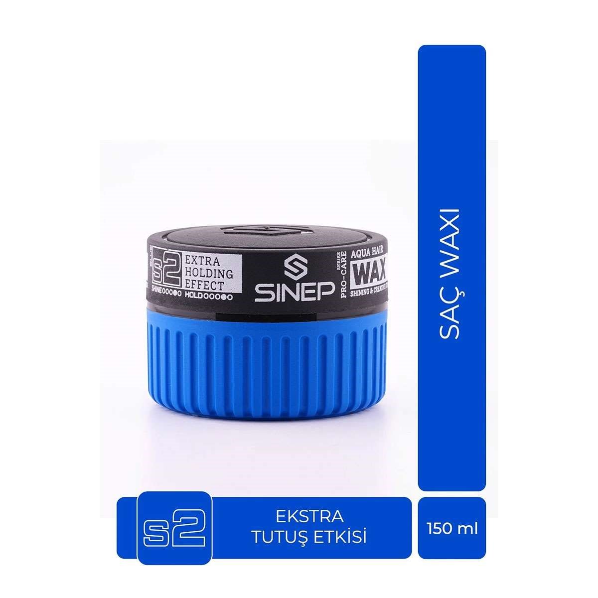 Sinep Saç Şekillendirici Parlak Wax Extra Hold 150 ml
