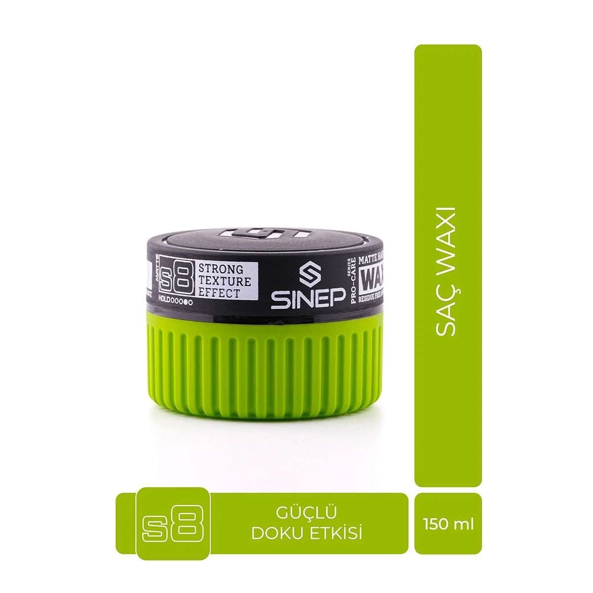 Sinep Saç Şekillendirici Wax Matte 150 ml