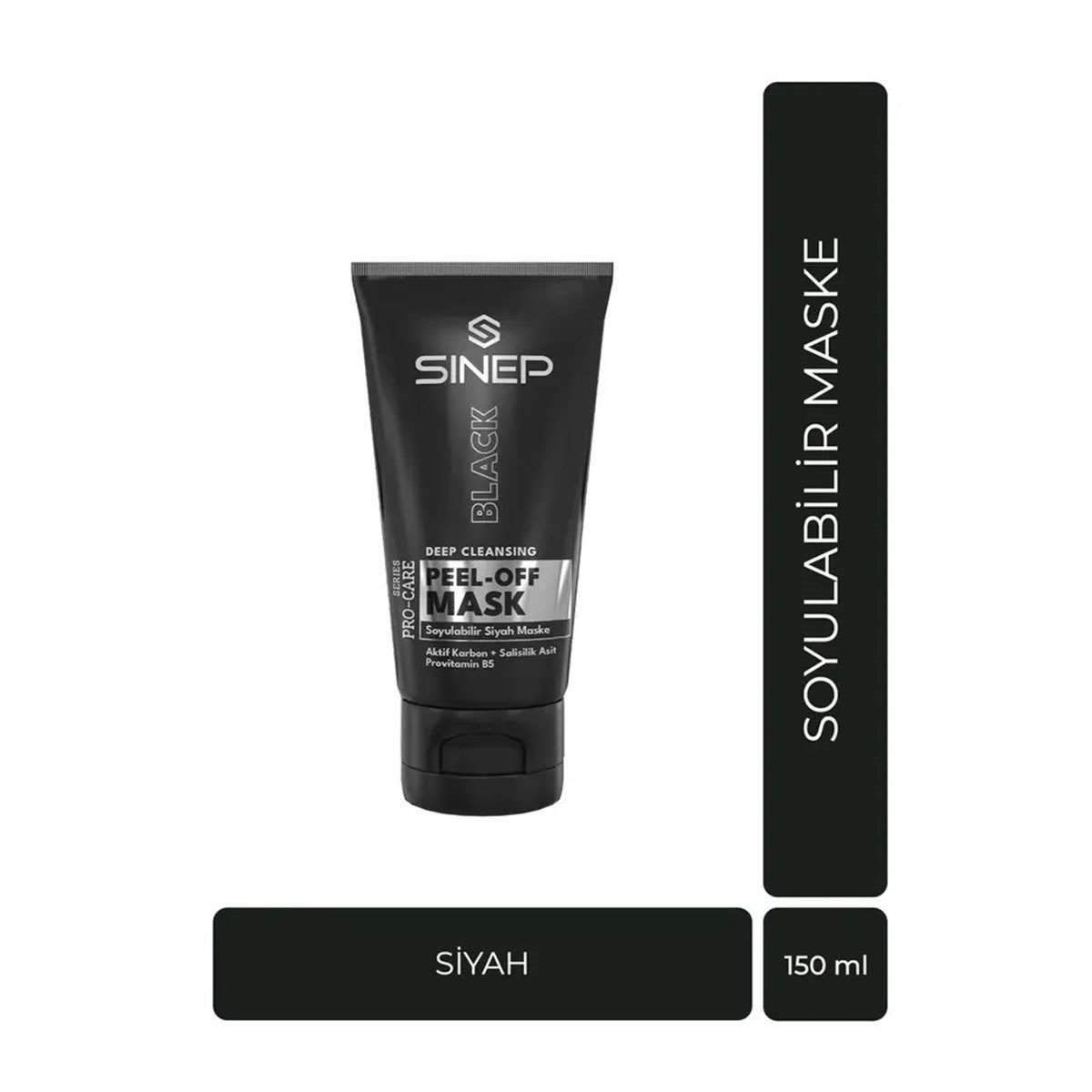 Sinep Siyah Maske 150 ml