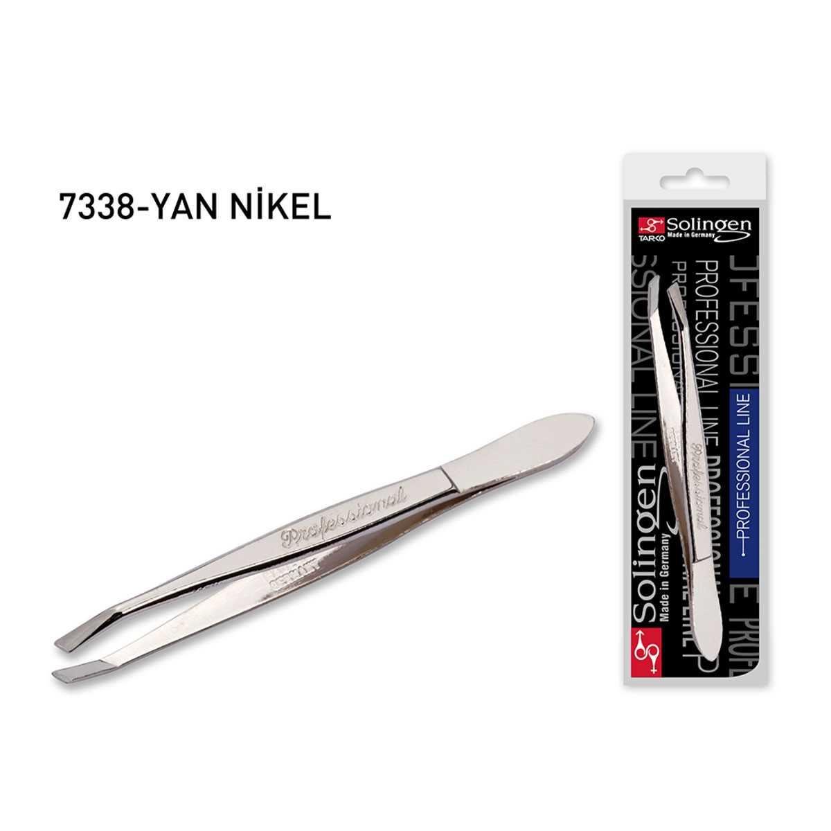 Solingen Cımbız Nikel Yan 7338