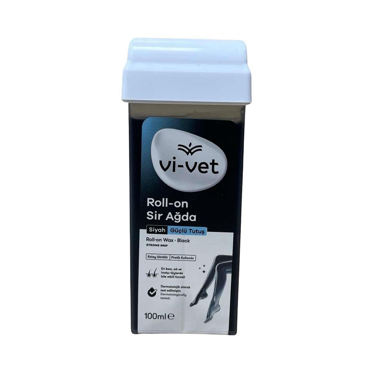 Vi Vet Roll On Kartuş Sir Ağda Siyah 100 ml