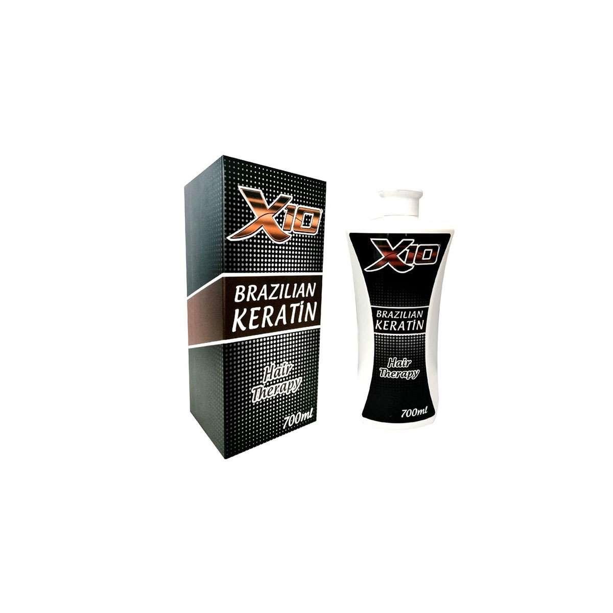X10 Brazilian Keratin Hair Therapy 700 ml