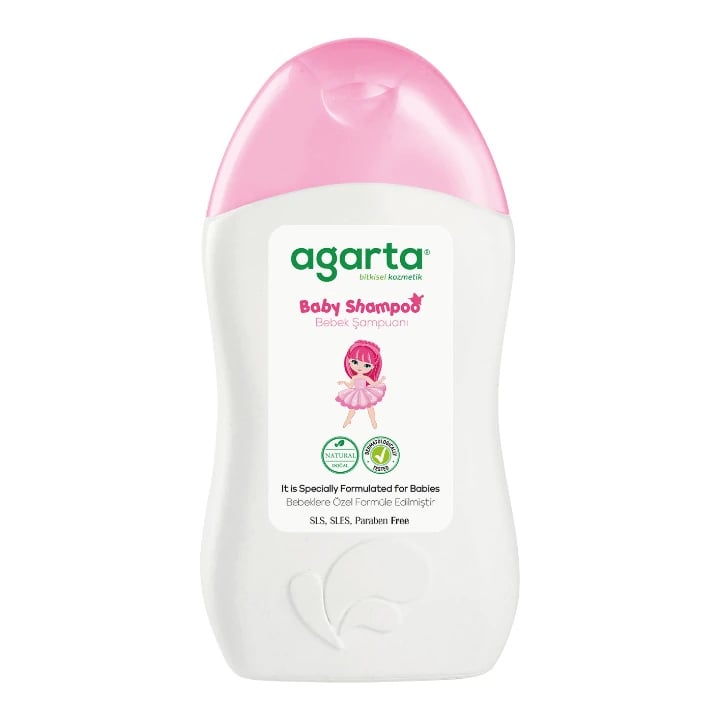 Agarta Doğal Kız Bebek Şampuanı Saç ve Vücut 400 ml