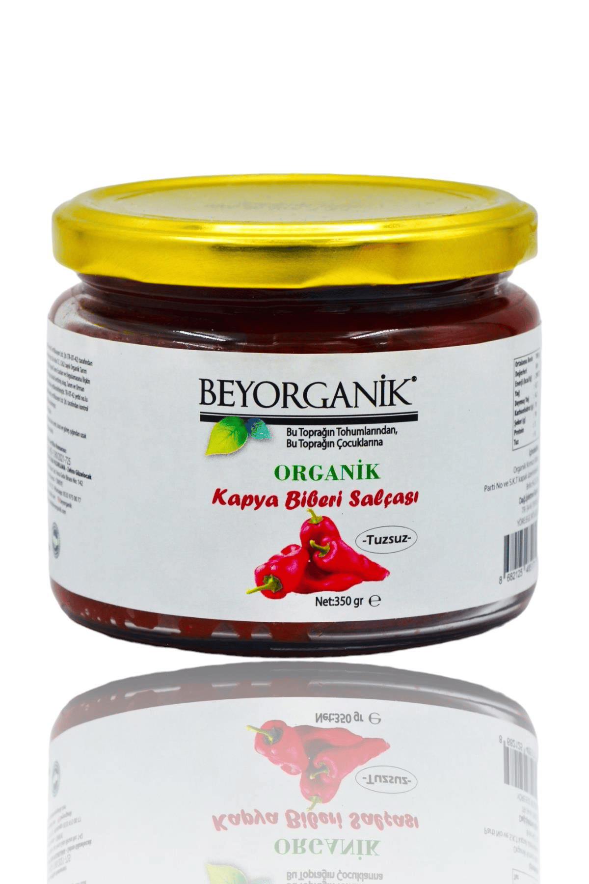 Beyorganik Organik Biber Salçası 350 gr 
