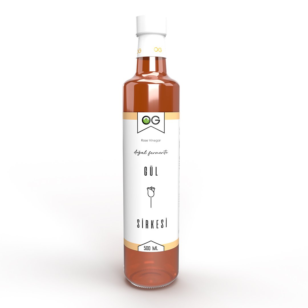 Natural Gül Sirkesi 500 ml