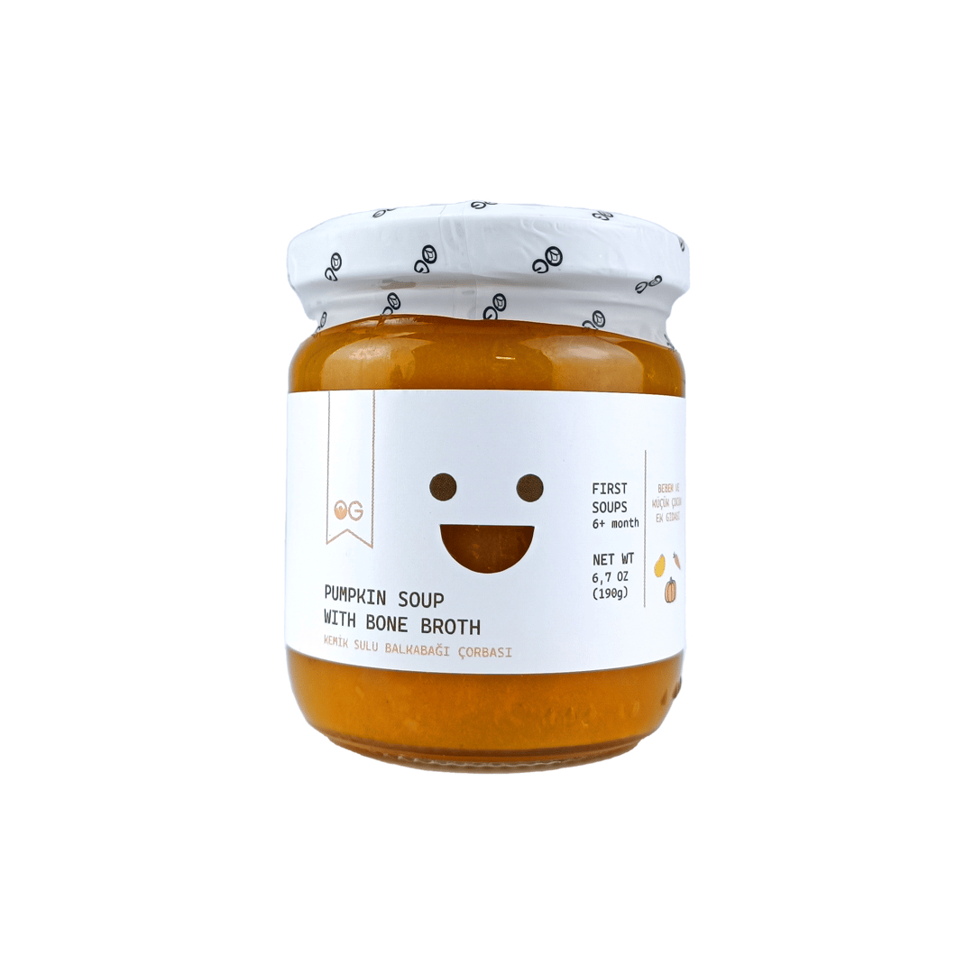 OG Natural Kemik Sulu Balkabağı Çorbası 190 gr +6 Ay