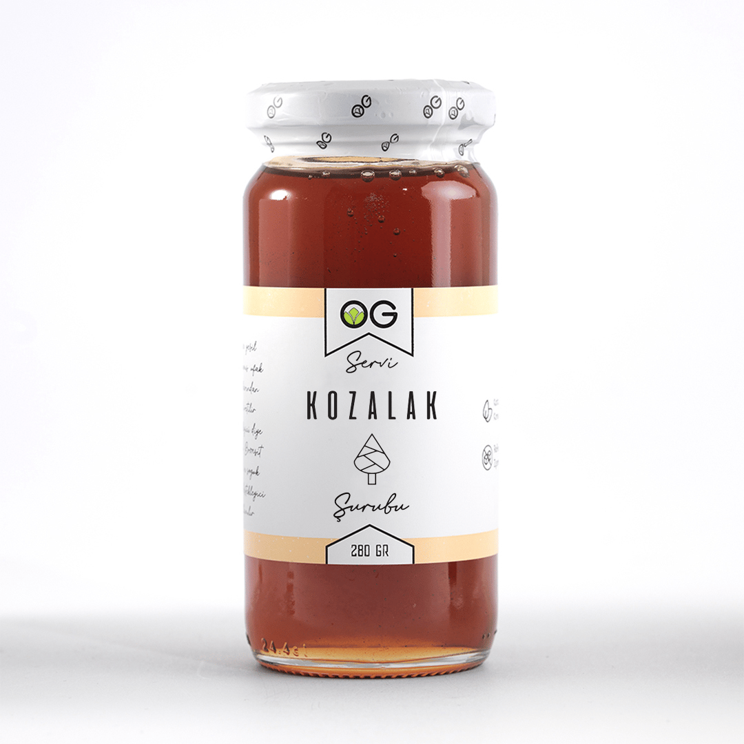 OG Natural Kozalak Şurubu 280 gr & Rafine Şekersiz