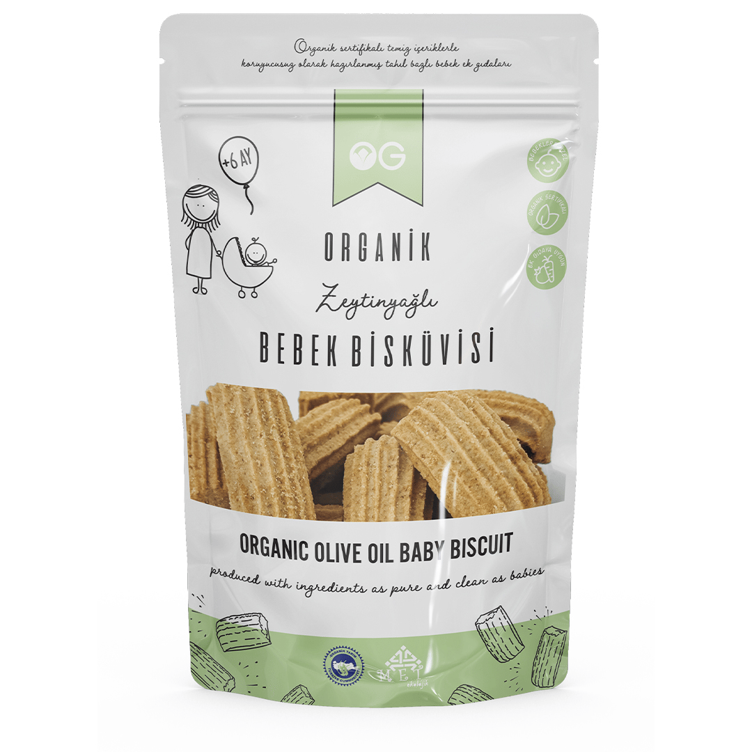 OG Natural Organik Bebek Bisküvisi 300 gr +6 Ay