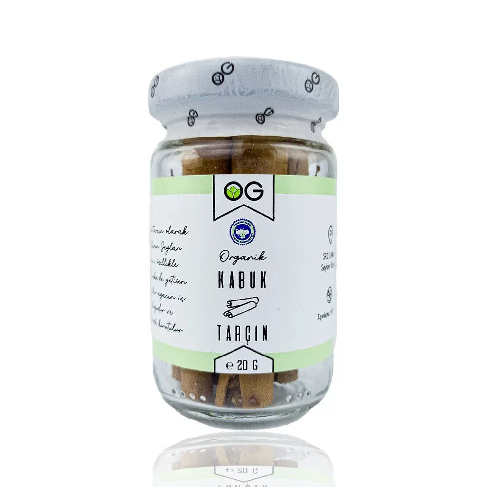 OG Natural Organik Kabuk Tarçın 20 gr