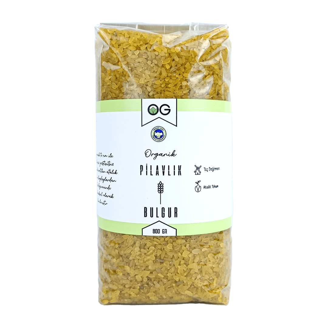 OG Natural Organik Pilavlık Bulgur 800 gr